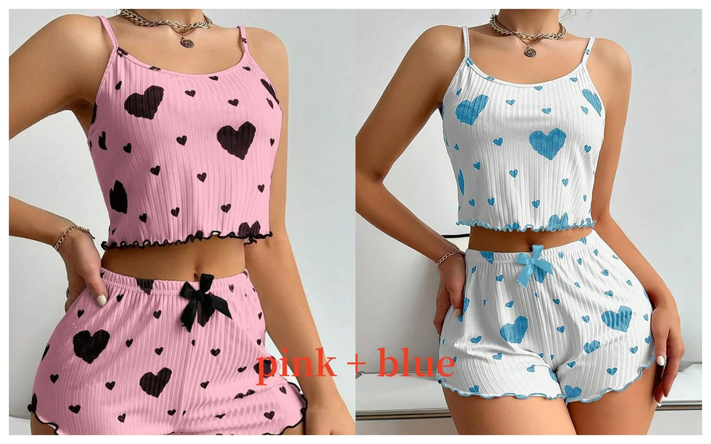ZUPHAR™ Women’s Summer Pajama Shorts Set