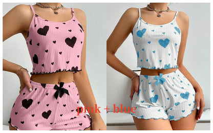ZUPHAR™ Women’s Summer Pajama Shorts Set