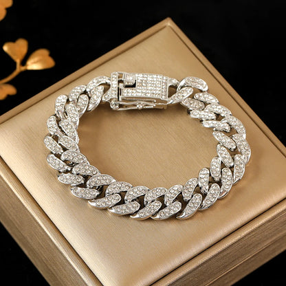 Cuban Chain Necklace & Bracelet Set — Women | ZUPHAR