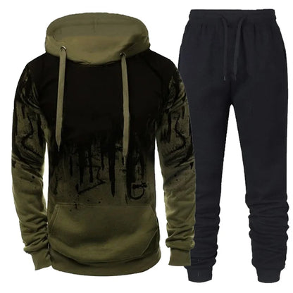 ZUPHAR™ Men’s Printed Casual Tracksuit Set