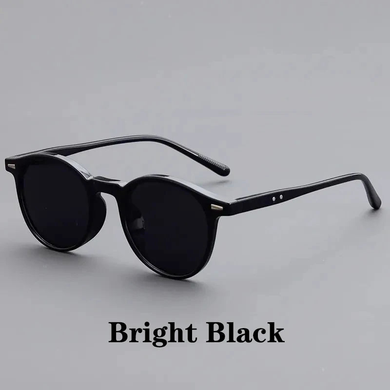 Vintage Round Sunglasses for Women & Men — Mirror Lenses | ZUPHAR