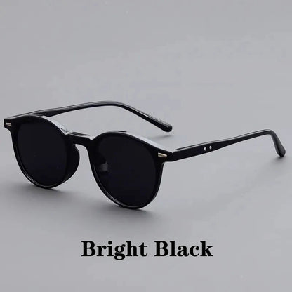 Vintage Round Sunglasses for Women & Men — Mirror Lenses | ZUPHAR