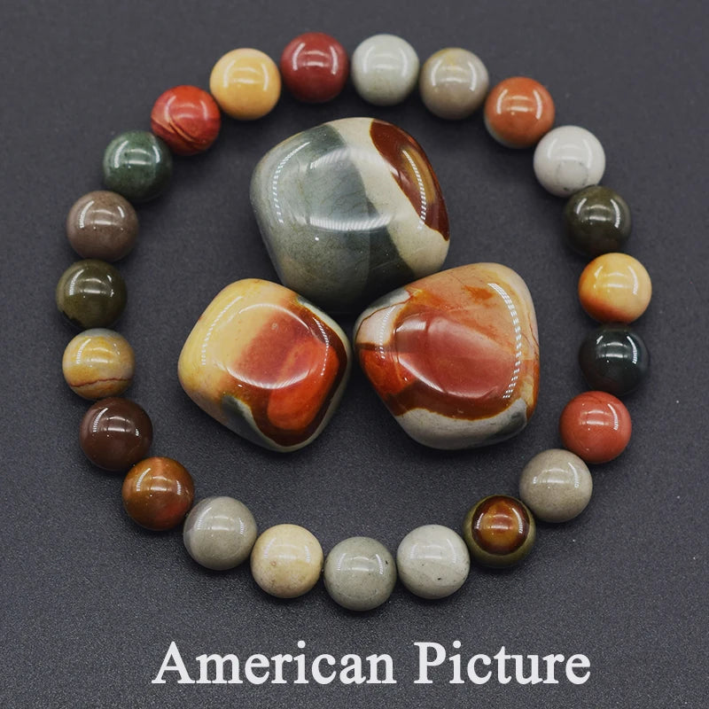 AURA STONE™ Natural Healing Crystal Bracelet – Balance & Protection