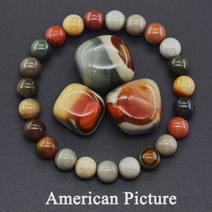 AURA STONE™ Natural Healing Crystal Bracelet – Balance & Protection