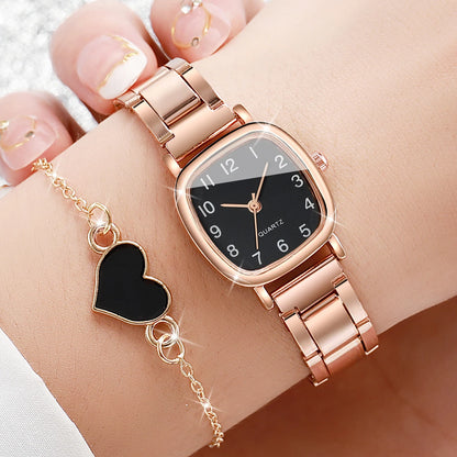 ZUPHAR™ Elegant Quartz Watch & Bracelet Set