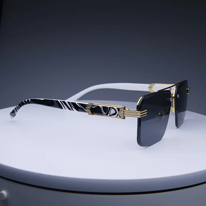 Polarized UV400 Sunglasses — Lightweight Rimless Style | Multiple Colors