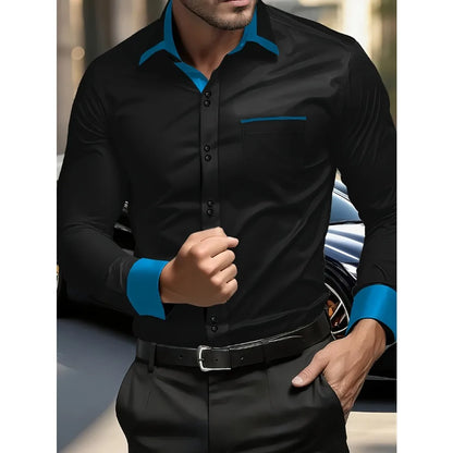 ZUPHAR™ Modern Patchwork Smart Casual Shirt