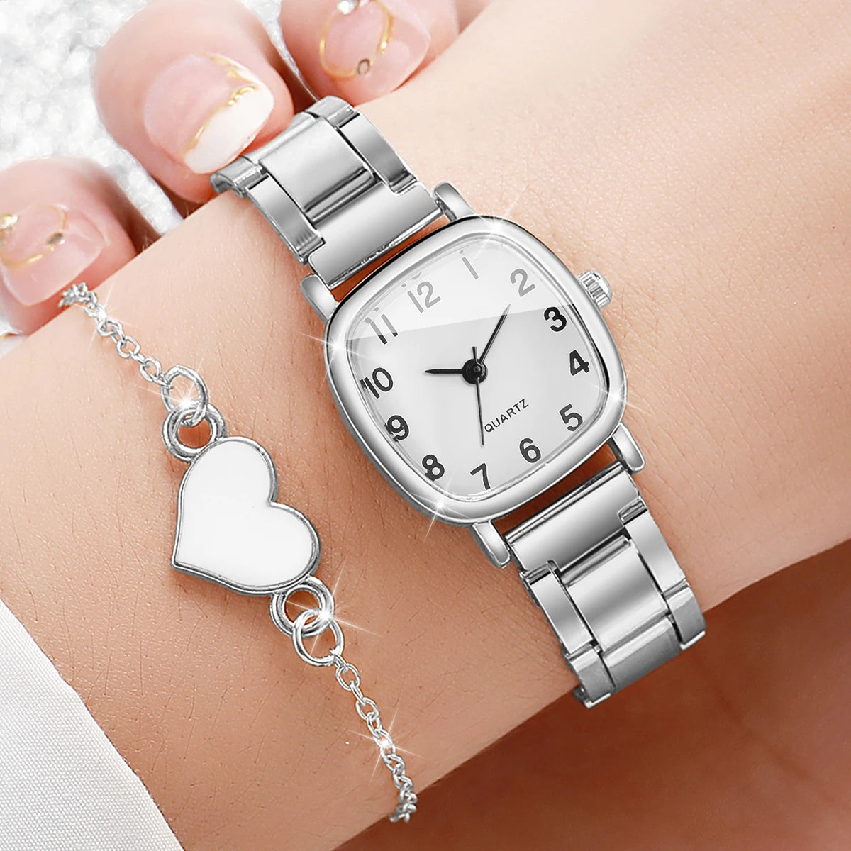 ZUPHAR™ Elegant Quartz Watch & Bracelet Set