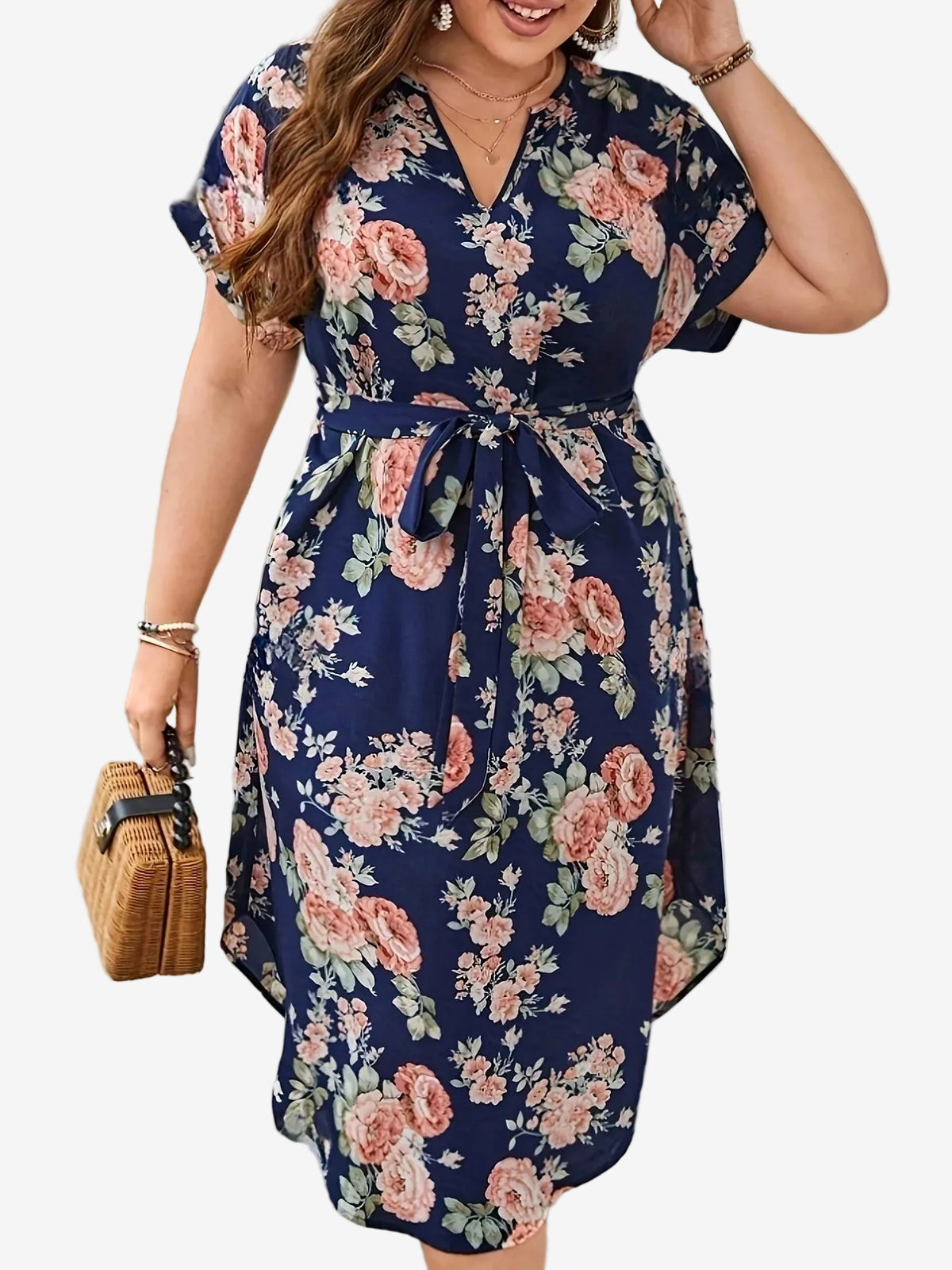 ZUPHAR™ Women’s Floral Summer Midi Dress
