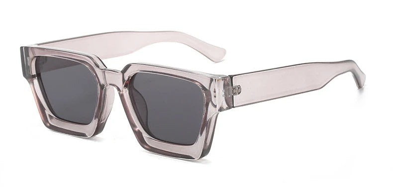 Steampunk Square Sunglasses — Photochromic UV400 Retro Punk Shades | Unisex