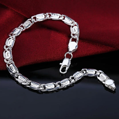 ZUPHAR™ 925 Sterling Silver Cuban Link Bracelet