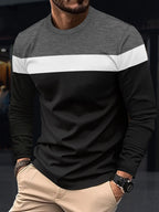 ZUPHAR™ Men's Long Sleeve Casual T-Shirt – Breathable & Comfortable