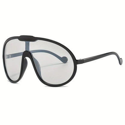 Oversized Square Sunglasses — UV400 Punk Retro Shades | Unisex