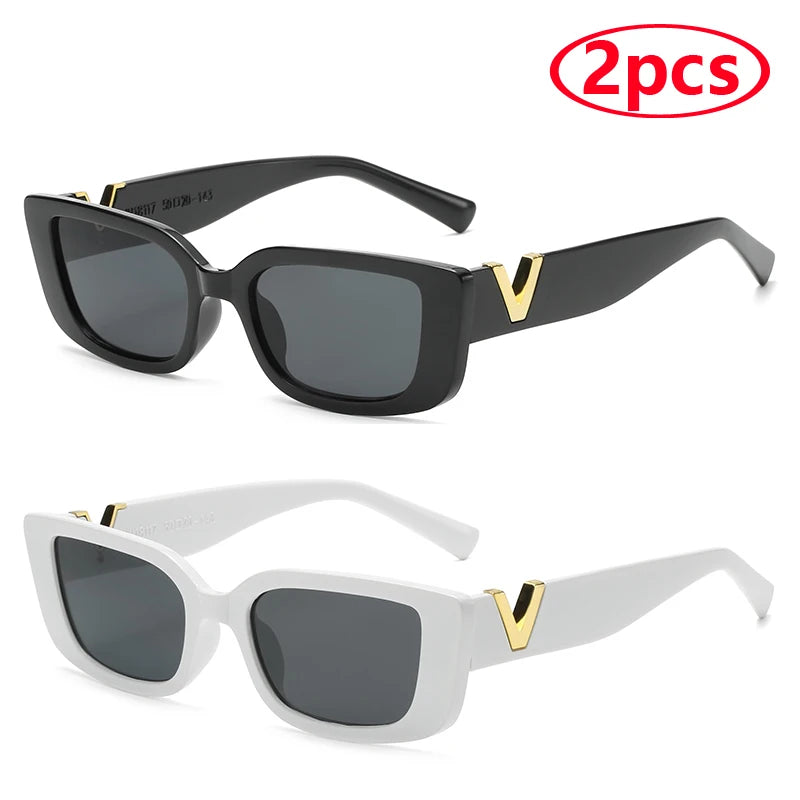 ZUPHAR™ Women's Rectangle UV400 Fashion Sunglasses