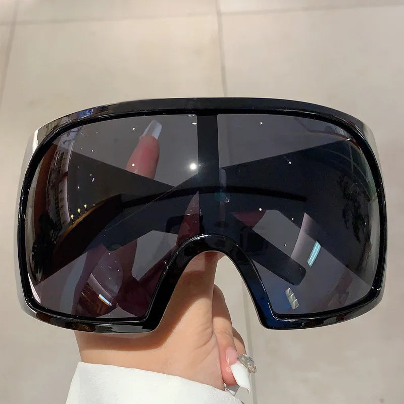 Y2K Oversized Wrap Sunglasses