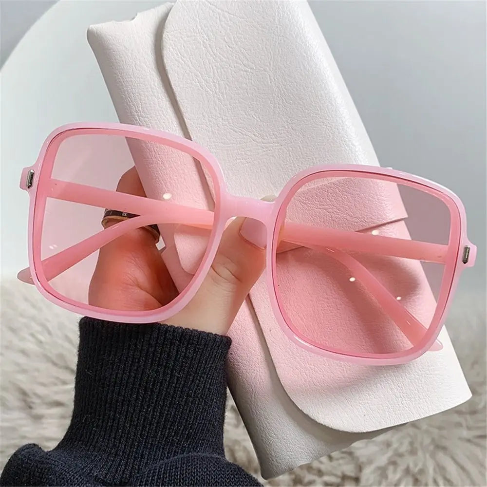 ZUPHAR™ Oversized Tortoise Square Sunglasses – UV Protection