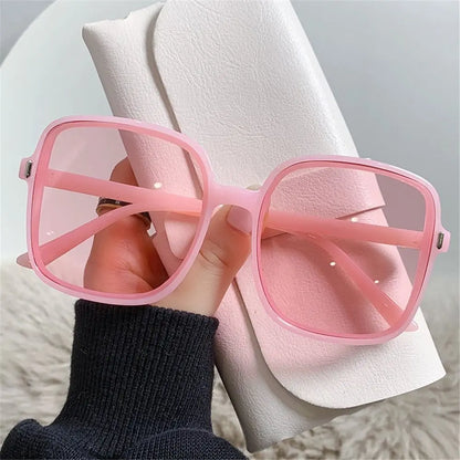 ZUPHAR™ Oversized Tortoise Square Sunglasses – UV Protection