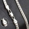 ZUPHAR™ 925-Stamped Silver Snake Chain Necklace & Bracelet