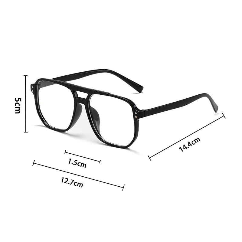 ZUPHAR™ Unisex Mirror Square Sunglasses