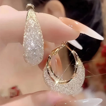 ZUPHAR Classic Round Hoop Earrings – Timeless Fashion Jewelry