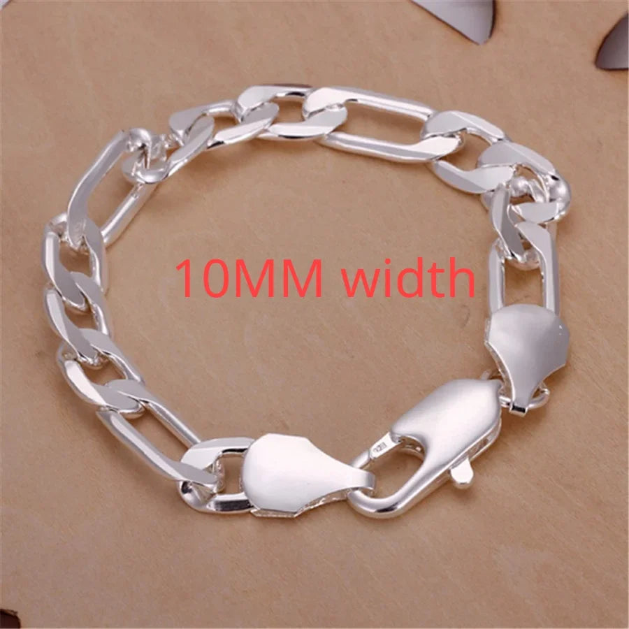 ZUPHAR™ 925 Sterling Silver Cuban Link Bracelet