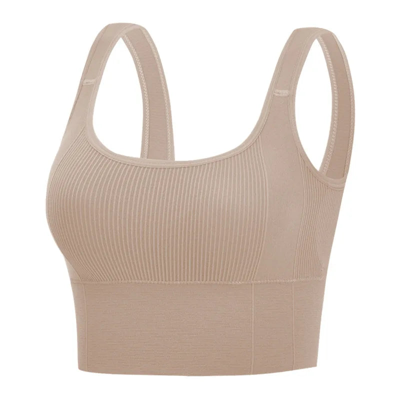 ZUPHAR™ Seamless Ribbed Yoga Sports Bra