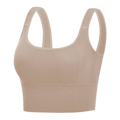 ZUPHAR™ Seamless Ribbed Yoga Sports Bra