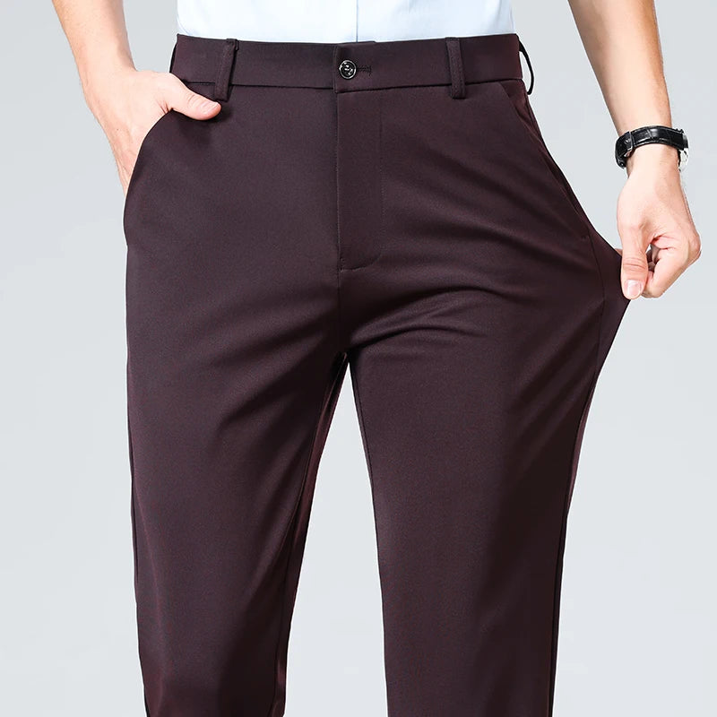 ZUPHAR Smart Casual Summer Suit Pants