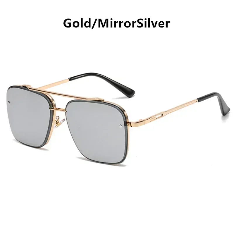 Fashion Square Pilot Sunglasses – Men & Women | UV400 Gradient Lenses