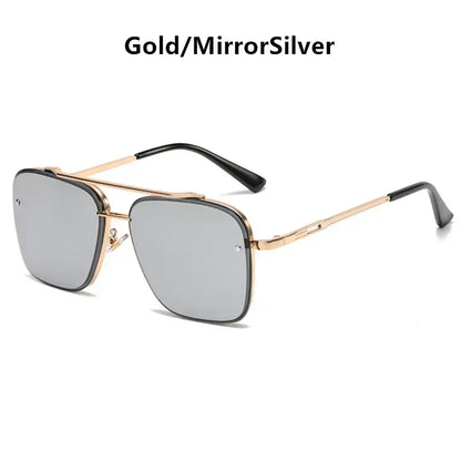 Fashion Square Pilot Sunglasses – Men & Women | UV400 Gradient Lenses