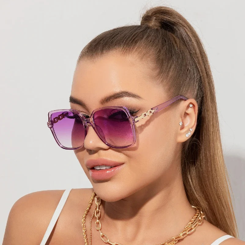 Square Cycling Sunglasses – Women | Gradient UV | ZUPHAR