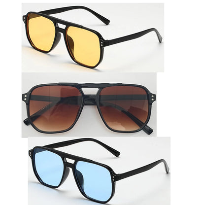 ZUPHAR™ Unisex Mirror Square Sunglasses