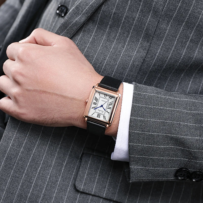 ZUPHAR™ Classic Rectangle Quartz Watch