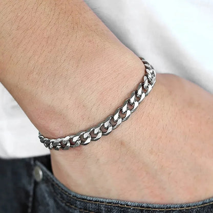 ZUPHAR™ Cuban Stainless Steel Bracelet
