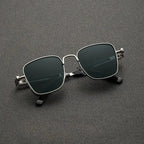 ZUPHAR Square Polarized Sunglasses UV400 – Alloy Frame, Unisex