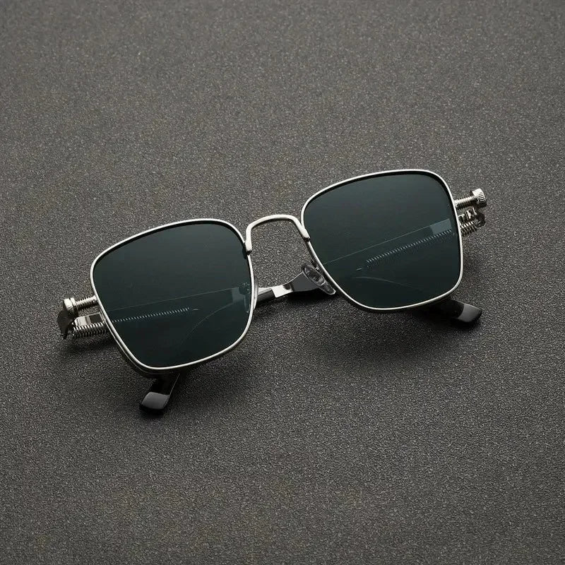 ZUPHAR Square Polarized Sunglasses UV400 – Alloy Frame, Unisex