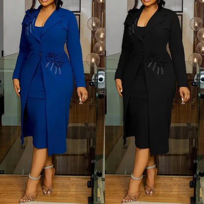 ZUPHAR™ Elegant Appliqué Pencil Dress