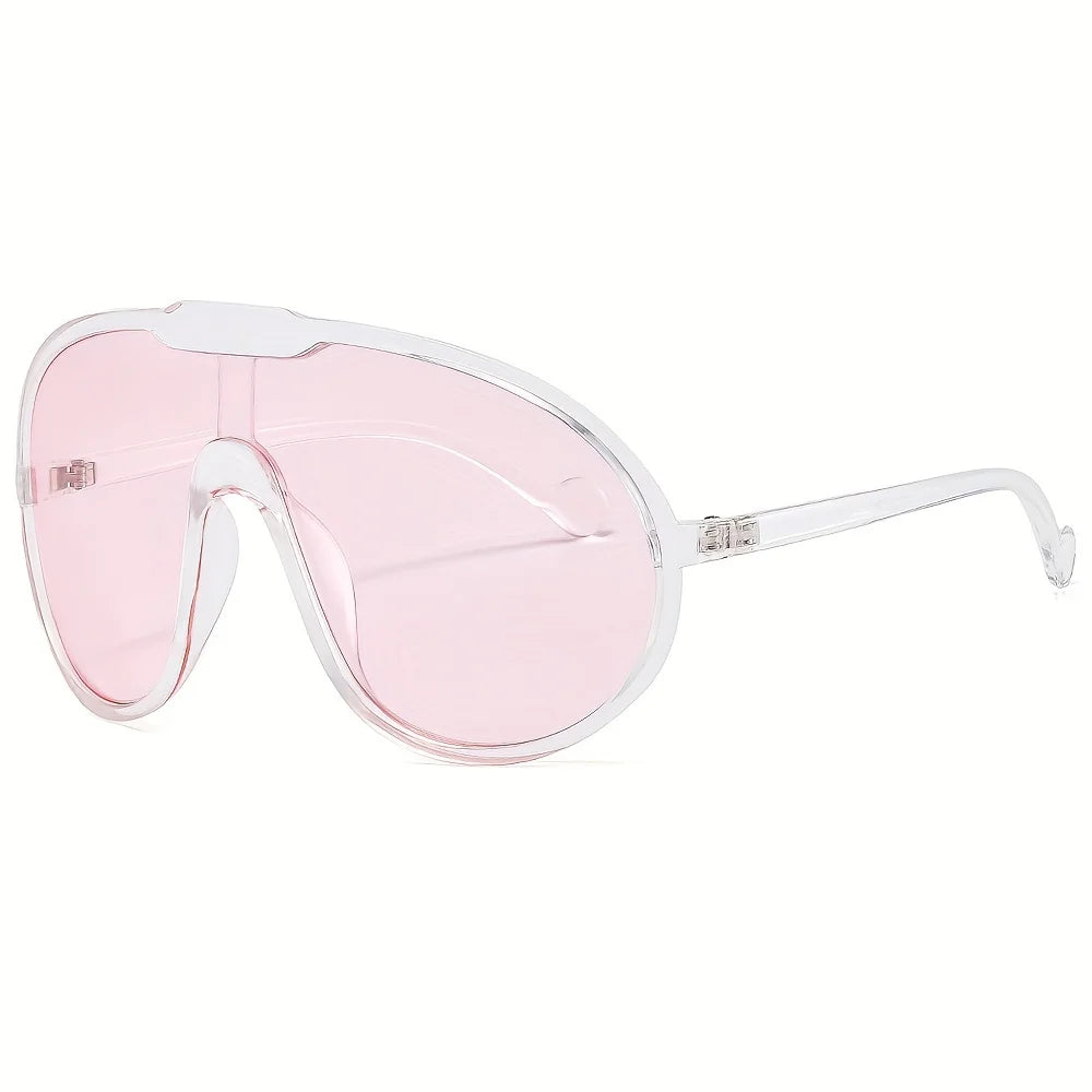 Oversized Square Sunglasses — UV400 Punk Retro Shades | Unisex