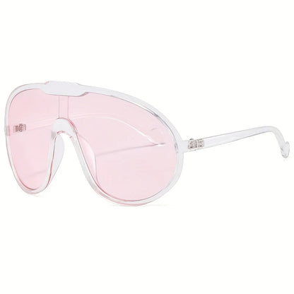Oversized Square Sunglasses — UV400 Punk Retro Shades | Unisex