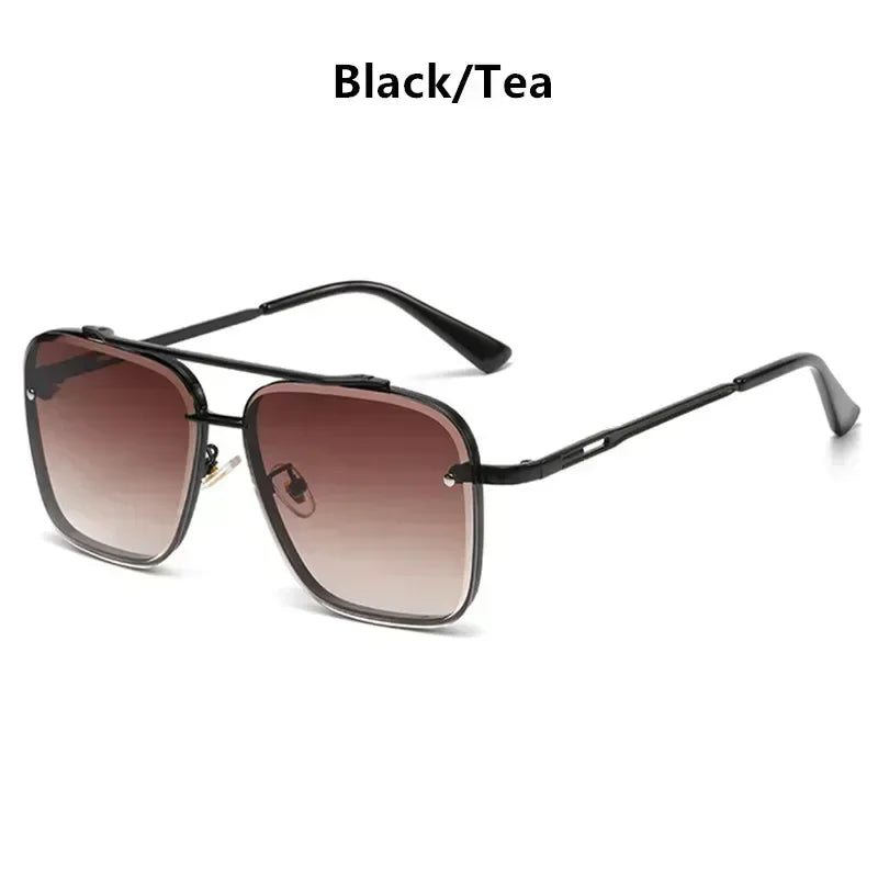 Fashion Square Pilot Sunglasses – Men & Women | UV400 Gradient Lenses