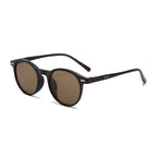 Unisex Round Mirrored Sunglasses