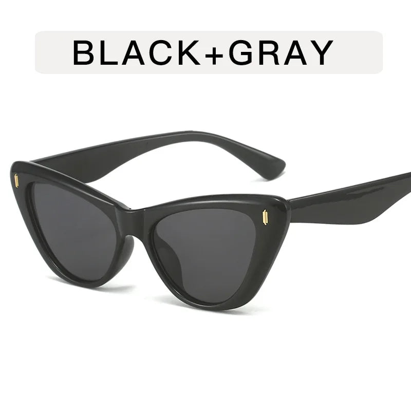 Mirrored Cat Eye Sunglasses