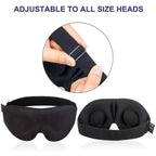 Adjustable 3D Sleep Mask for Men & Women