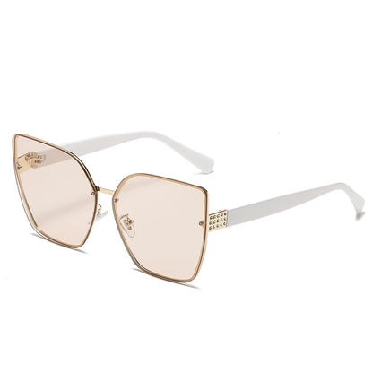 ZUPHAR Cat Eye Sunglasses for Women — Large Frame, Gradient Lens, UV400 Protection