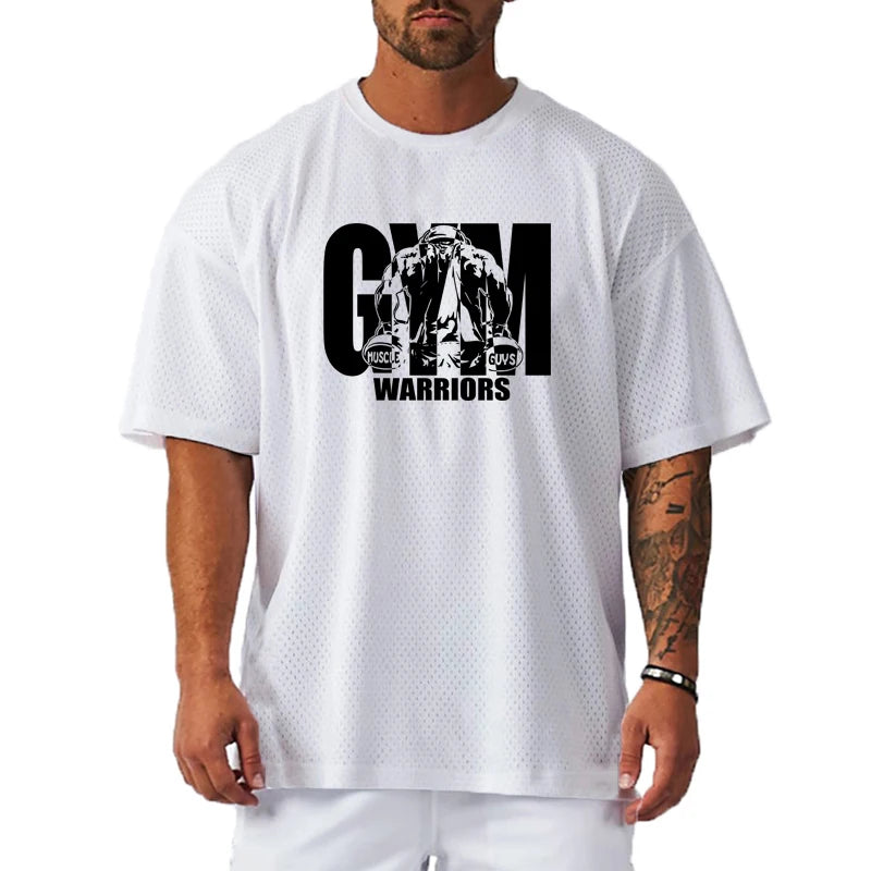 ZUPHAR Men's Oversized Quick-Dry Training T-Shirt