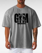 ZUPHAR Men's Oversized Quick-Dry Training T-Shirt