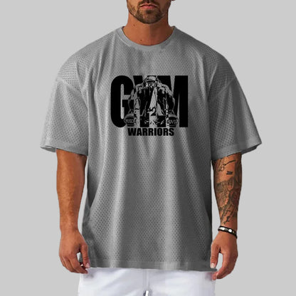 ZUPHAR Men's Oversized Quick-Dry Training T-Shirt