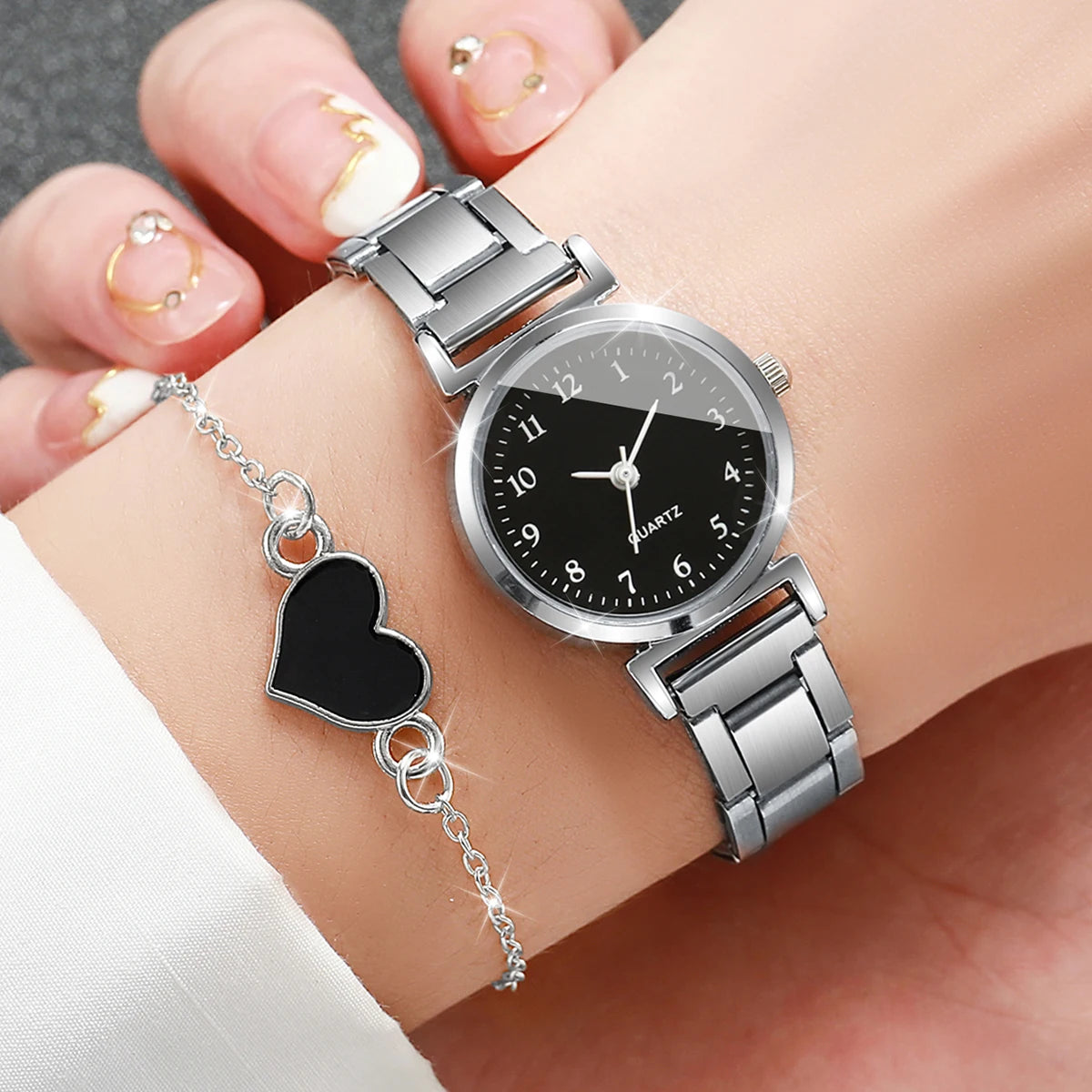 ZUPHAR™ Elegant Quartz Watch & Bracelet Set