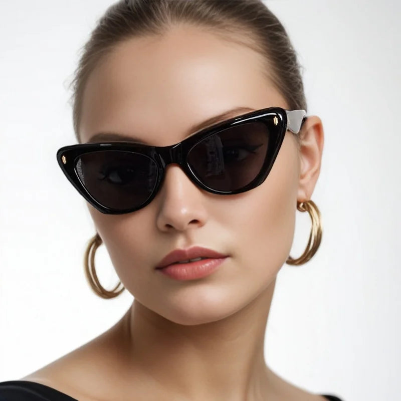 Mirrored Cat Eye Sunglasses