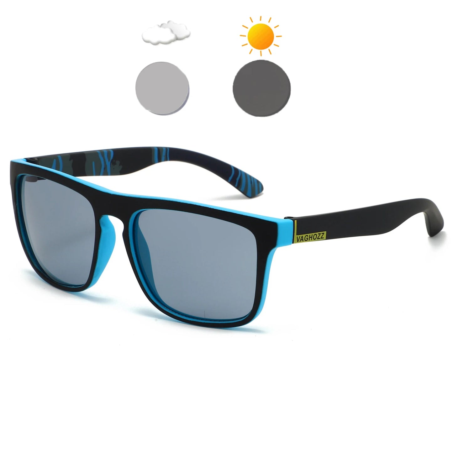 ZUPHAR™ Polarized Square Sunglasses for Men